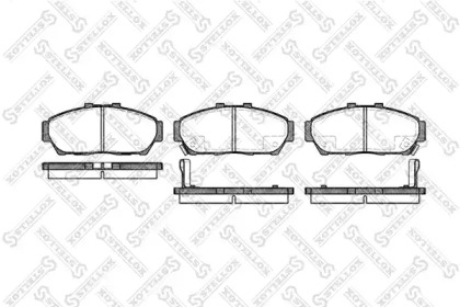 Комплект тормозных колодок STELLOX 475 002B-SX